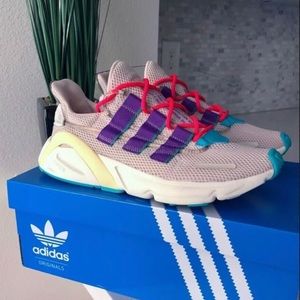 Adidas LXCON in Clear Brown/Active Purple Sz.7.5